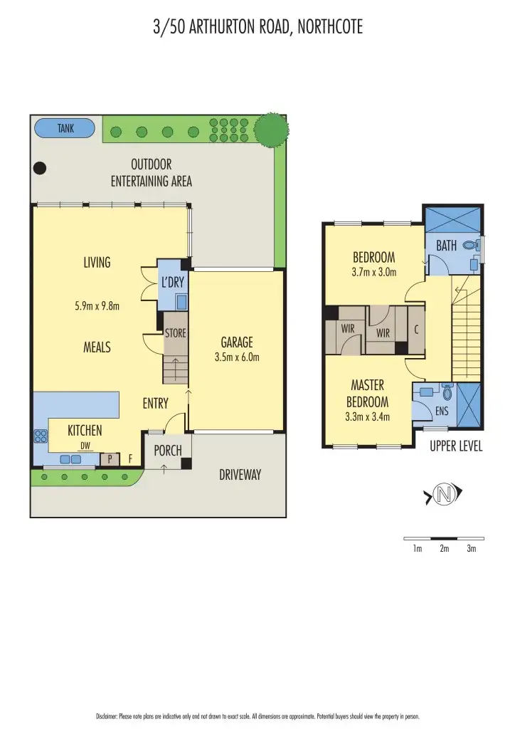 Floorplan of Homely house listing, 3/50 Arthurton Road, Northcote VIC 3070