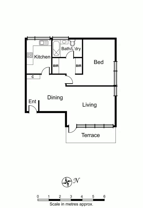 Floorplan of Homely apartment listing, 4/33 Sutherland Road, Armadale VIC 3143