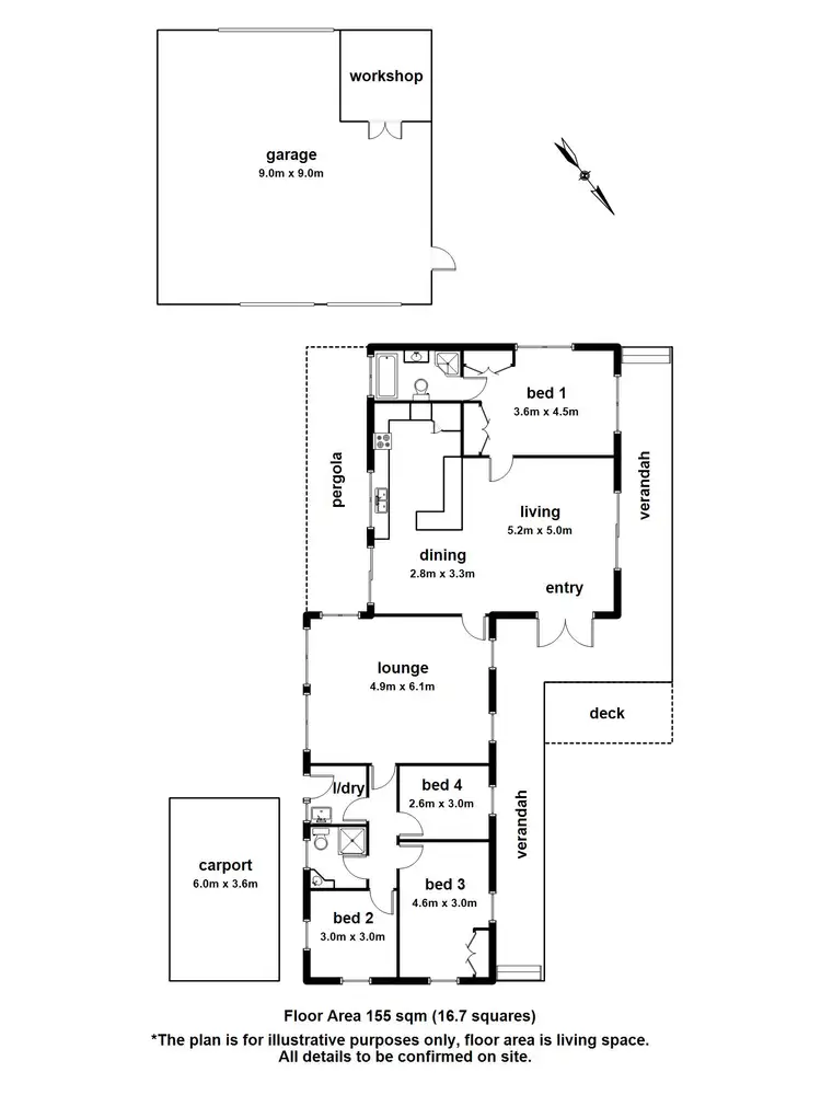 Floorplan of Homely house listing, 21 Agnes Street, Gembrook VIC 3783