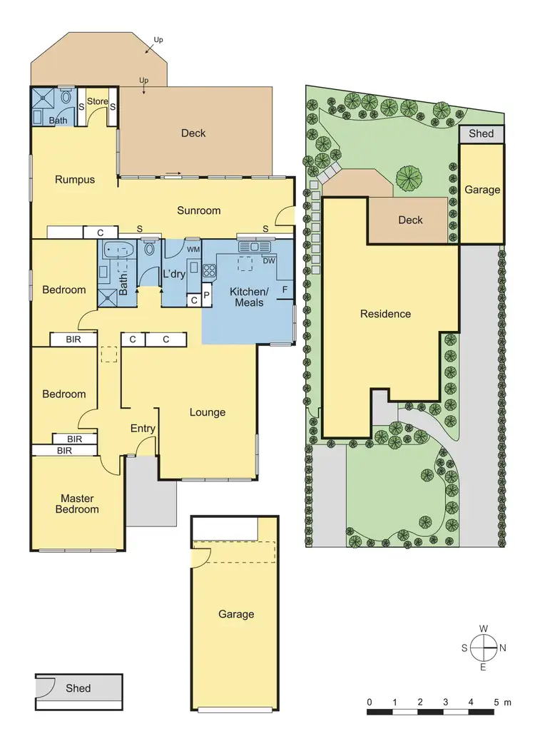 Floorplan of Homely house listing, 276 Yallambie Road, Yallambie VIC 3085
