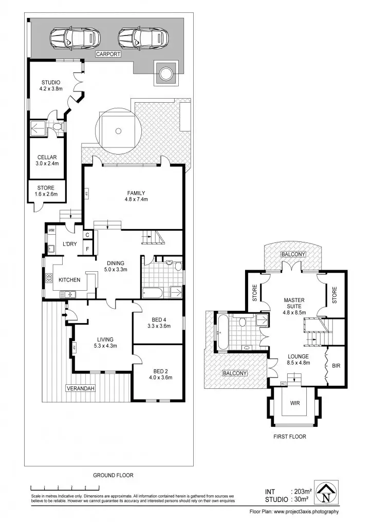 Floorplan of Homely house listing, 84 Lawler Street, Subiaco WA 6008