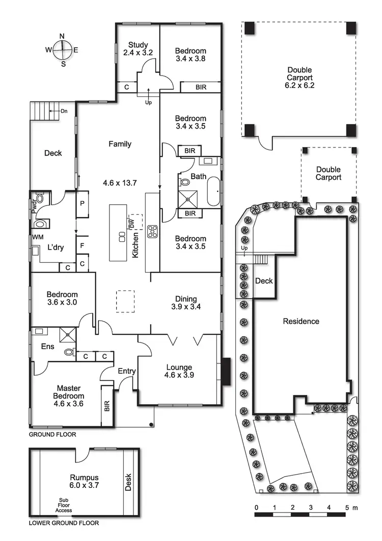 Floorplan of Homely house listing, 1/15 Murray Road, Ormond VIC 3204