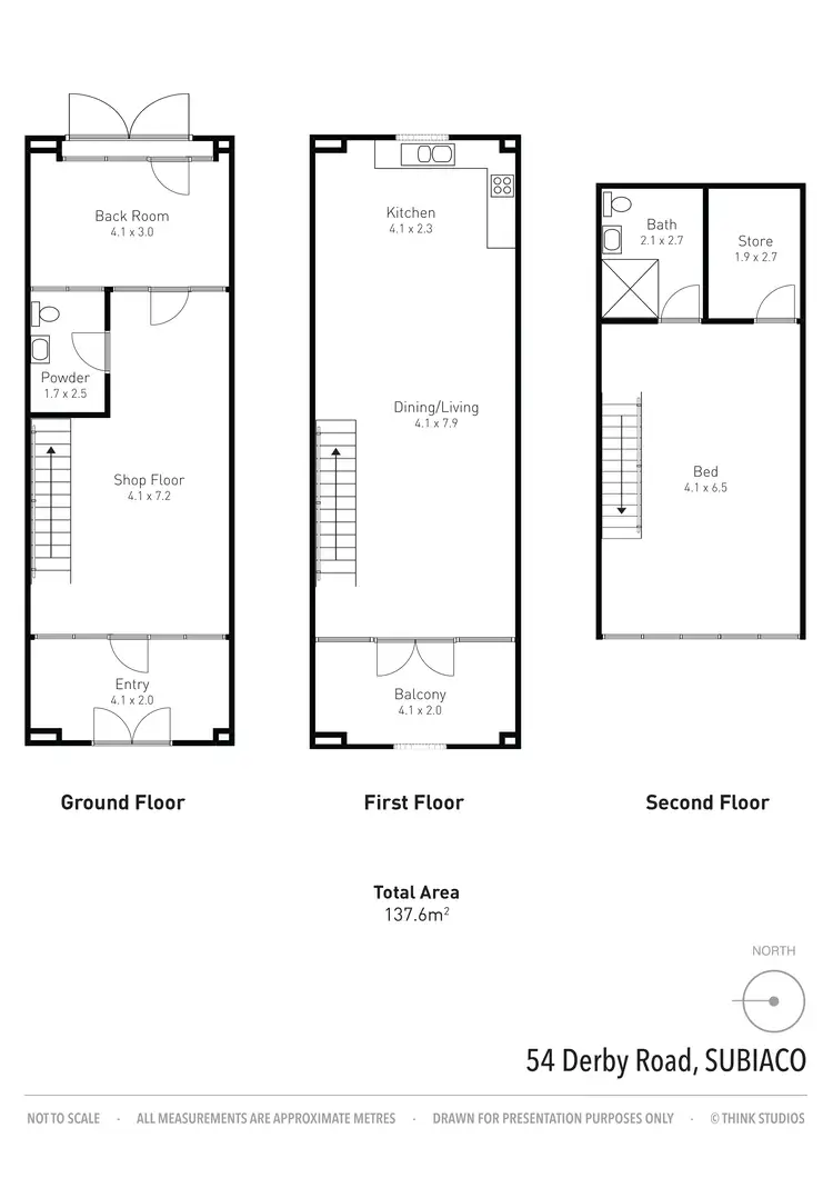 Floorplan of Homely apartment listing, 54 Derby Road, Subiaco WA 6008
