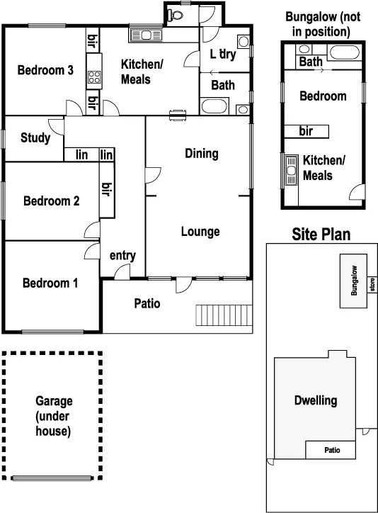 Floorplan of Homely house listing, 48 Scott Grove, Kingsbury VIC 3083