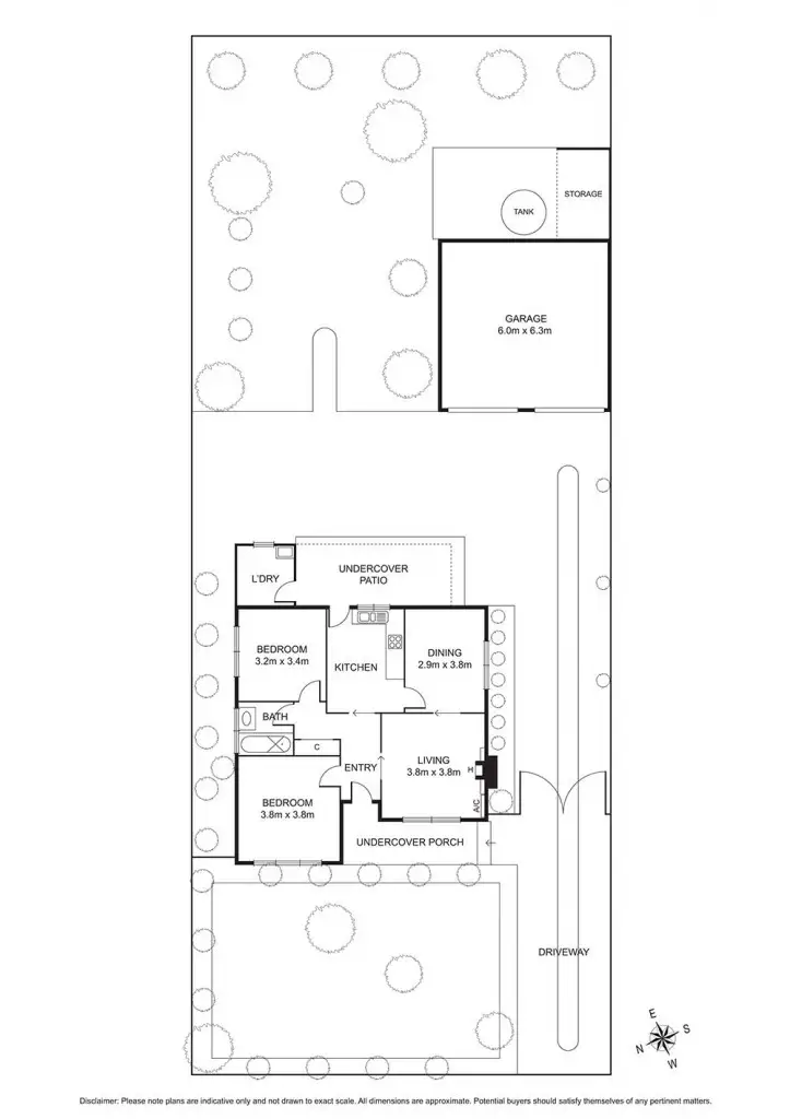 Floorplan of Homely house listing, 42 William Street, Fawkner VIC 3060