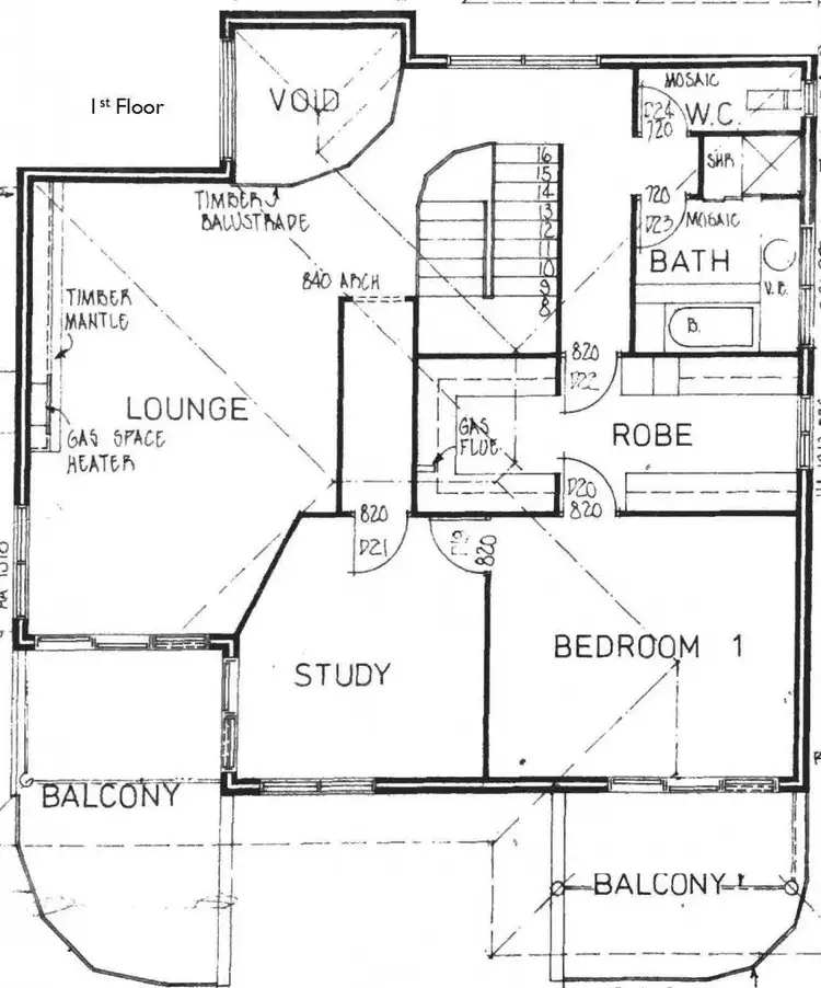 Floorplan of Homely house listing, 25 Woodhouse Road, East Fremantle WA 6158