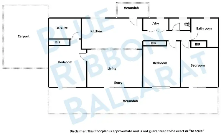 Floorplan of Homely house listing, 6 Twelfth Street, Hepburn Springs VIC 3461