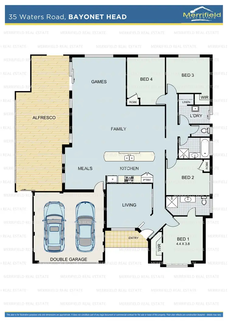 Floorplan of Homely house listing, 35 Waters Road, Bayonet Head WA 6330