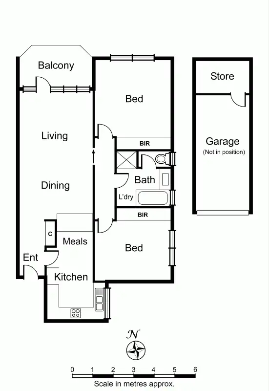 Floorplan of Homely apartment listing, 5/240 Wattletree Road, Malvern VIC 3144