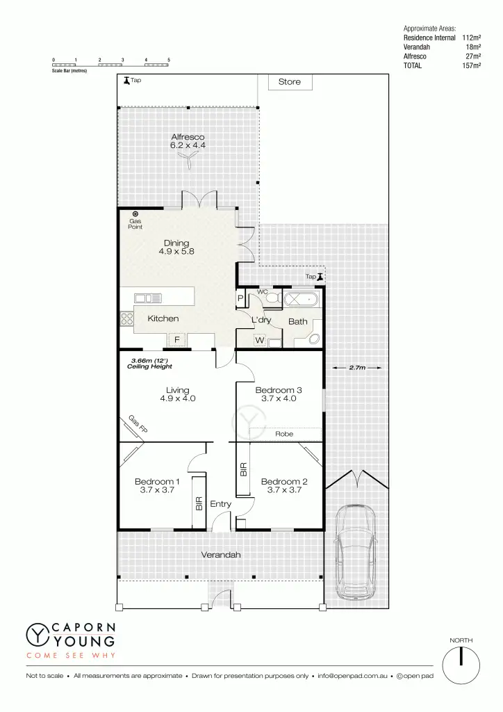 Floorplan of Homely house listing, 2 Nelson Street, South Fremantle WA 6162