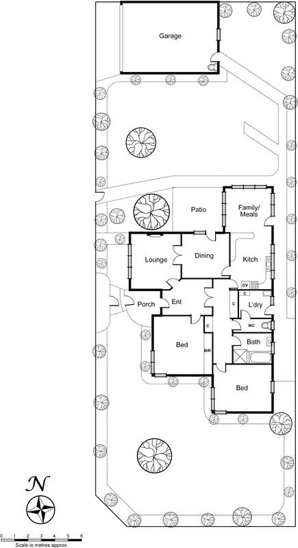 Floorplan of Homely house listing, 1 Marston Street, Bentleigh VIC 3204