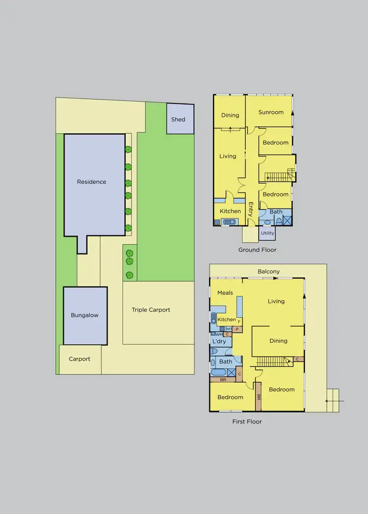 Floorplan of Homely house listing, 2A Park Lane, Aspendale VIC 3195