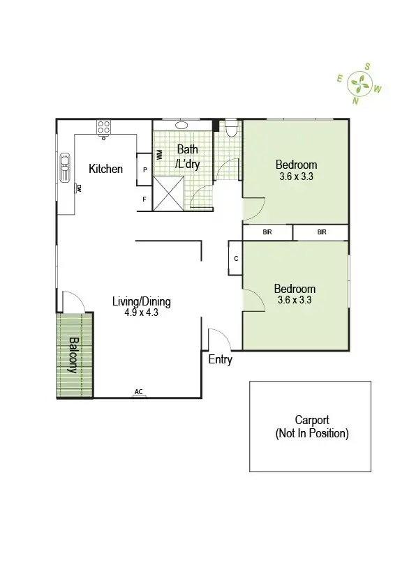 Floorplan of Homely apartment listing, 11/36 Westbury Street, St Kilda East VIC 3183