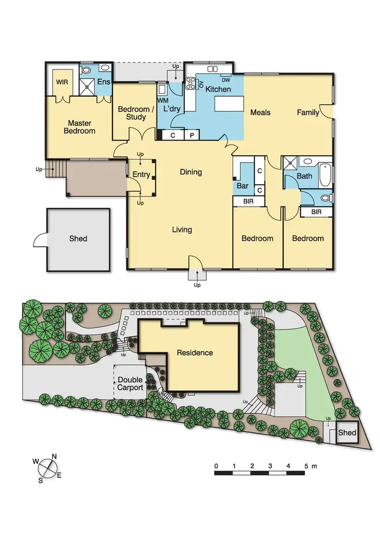 Floorplan of Homely house listing, 12 Jinkana Grove, Eltham VIC 3095