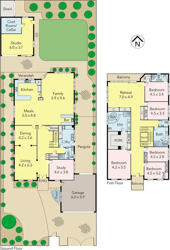 Floorplan of Homely house listing, 51 Sutton Street, Balwyn North VIC 3104