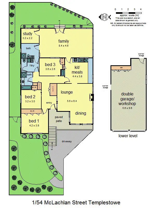 Floorplan of Homely house listing, 1/54 McLachlan Street, Templestowe VIC 3106