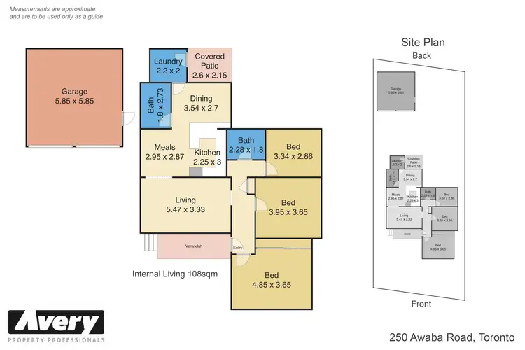 Floorplan of Homely house listing, 250 Awaba Road, Toronto NSW 2283