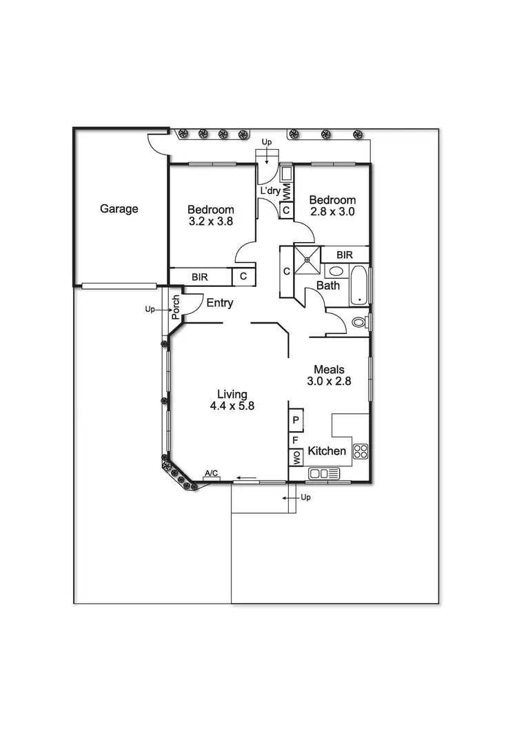 Floorplan of Homely house listing, 3/32 Elizabeth Street, Bentleigh East VIC 3165