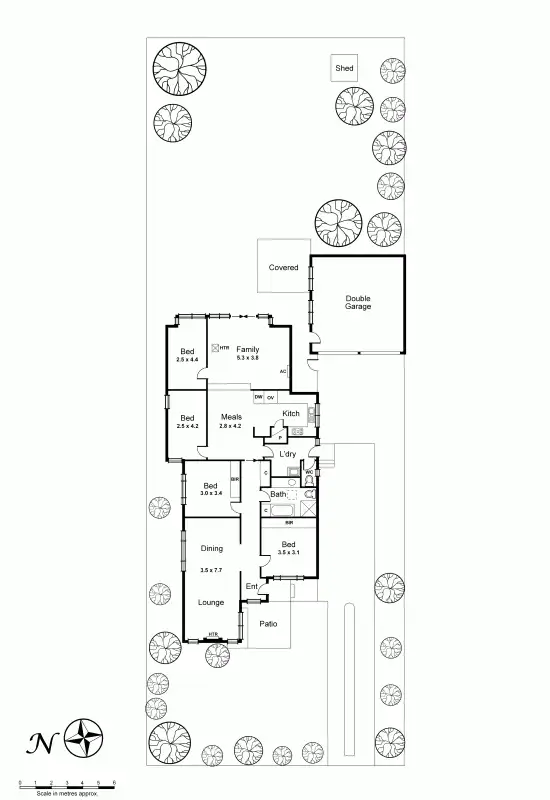Floorplan of Homely house listing, 14 Mervin Street, Bentleigh East VIC 3165