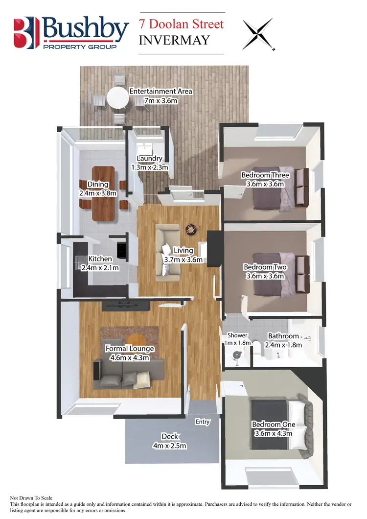 Floorplan of Homely house listing, 7 Doolan Street, Invermay TAS 7248