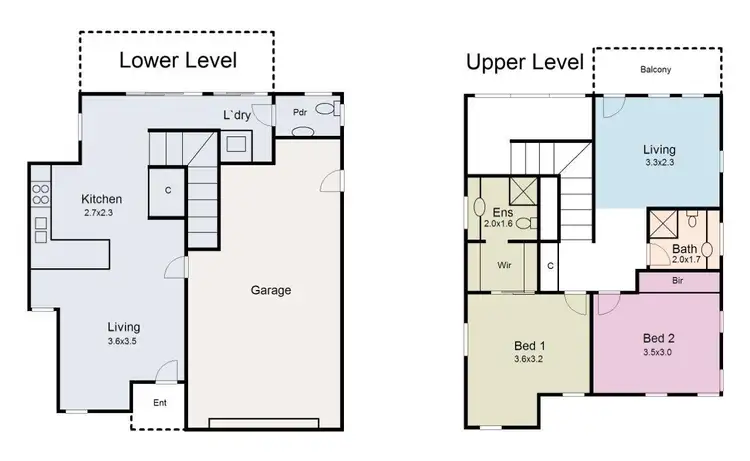 Floorplan of Homely house listing, 7/719 Geelong Road, Canadian VIC 3350