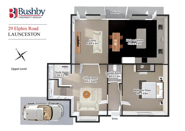 Floorplan of Homely house listing, 29 Elphin Road, Launceston TAS 7250