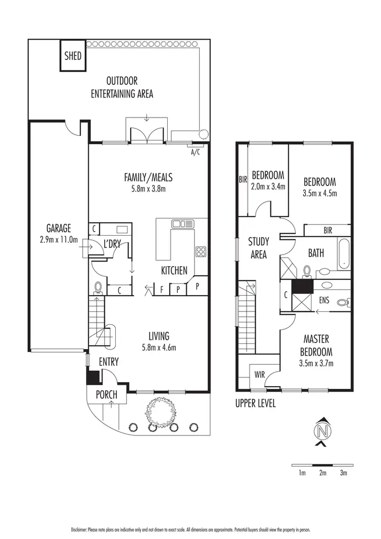 Floorplan of Homely townhouse listing, 7/195 North Road, Elsternwick VIC 3185