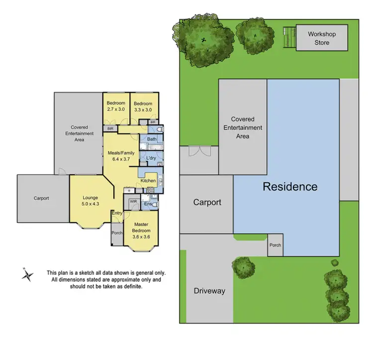 Floorplan of Homely house listing, 7 Wildwood Walk, Croydon South VIC 3136