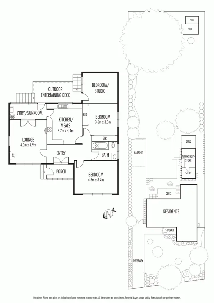 Floorplan of Homely house listing, 12 Starcross Avenue, Croydon VIC 3136