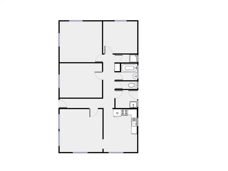 Floorplan of Homely house listing, 1 Christie Parade, Mildura VIC 3500