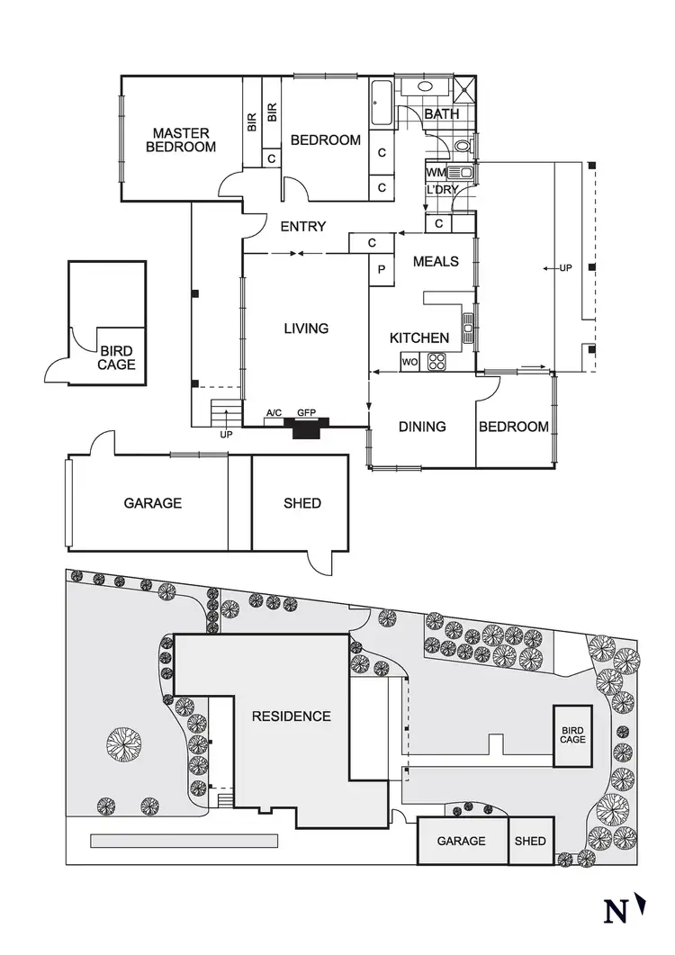 Floorplan of Homely house listing, 32 Cooinda Crescent, Watsonia VIC 3087