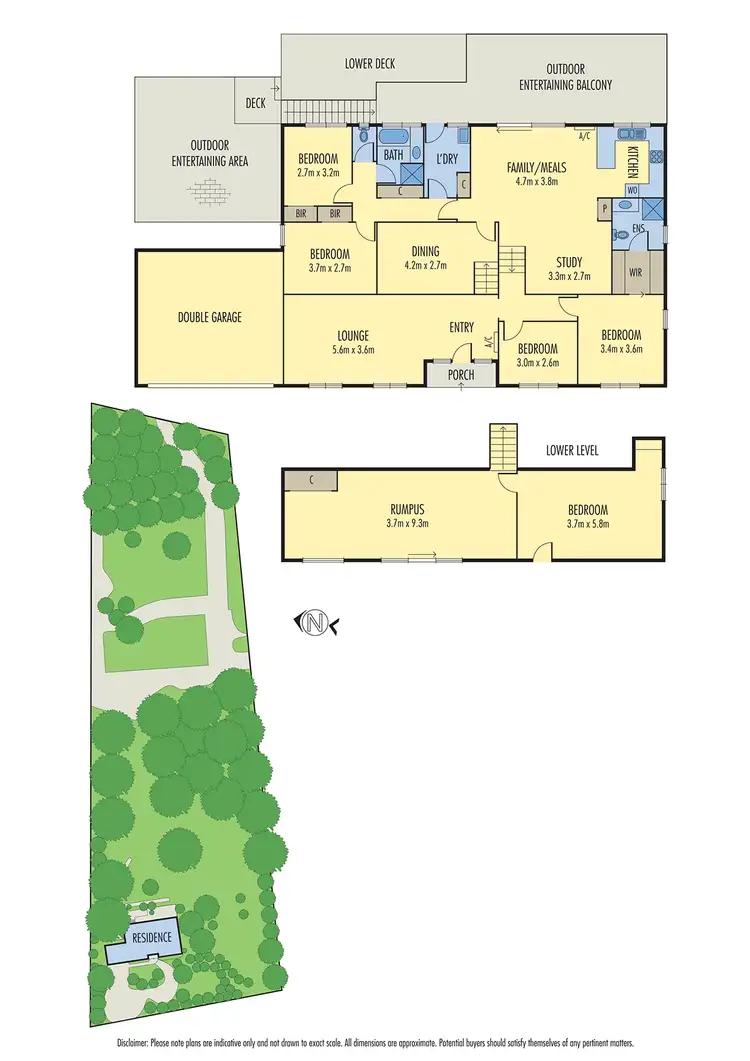 Floorplan of Homely house listing, 41 Lookover Road, Donvale VIC 3111