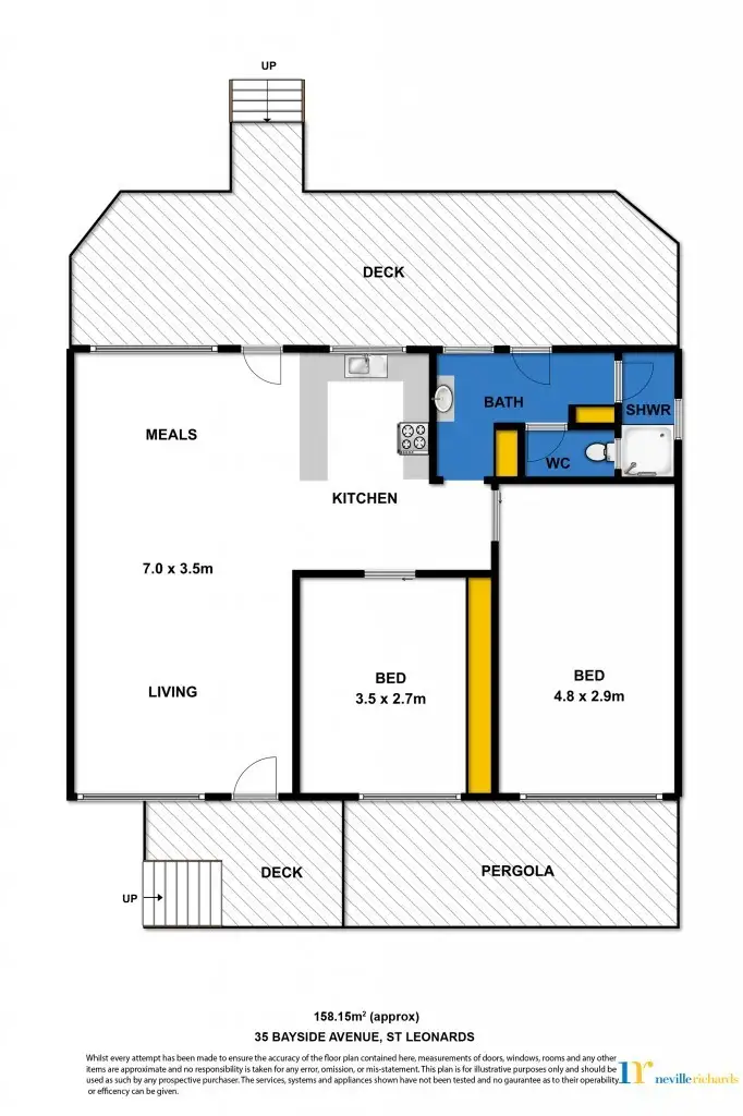 Floorplan of Homely house listing, 35 Bayside Avenue, St Leonards VIC 3223