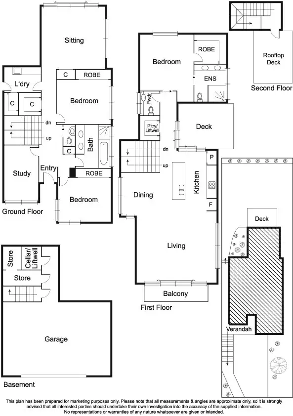 Floorplan of Homely townhouse listing, 19 Montgomery Street, Mordialloc VIC 3195
