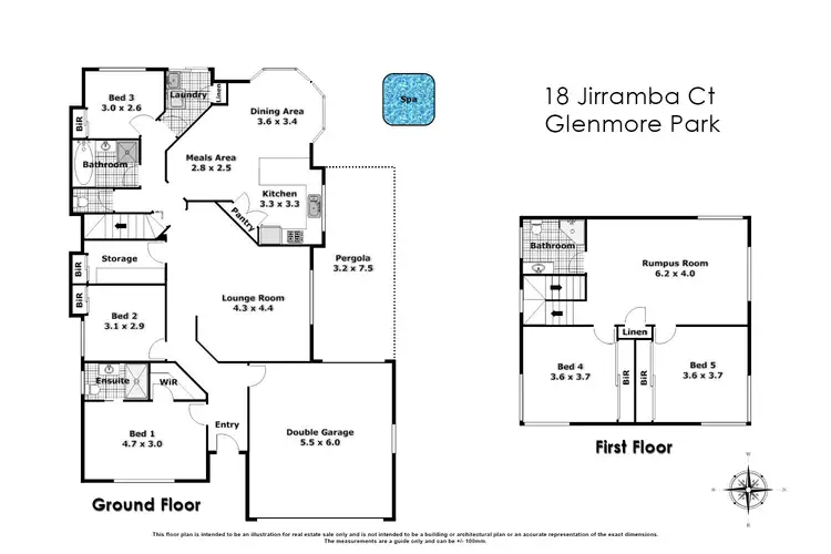 Floorplan of Homely house listing, 18 Jirramba Court, Glenmore Park NSW 2745