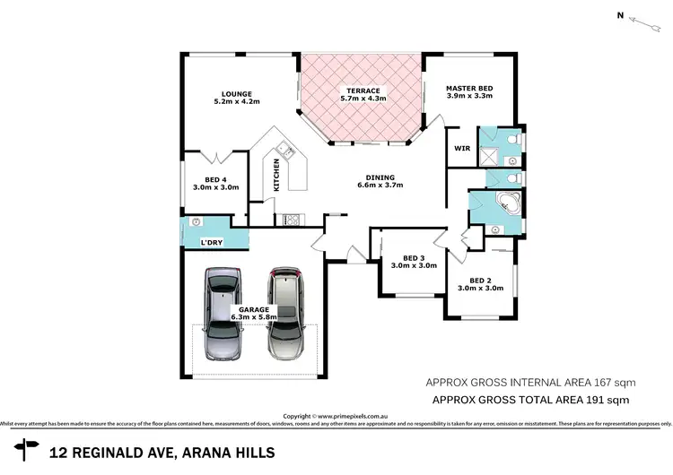 Floorplan of Homely house listing, 12 Reginald
Avenue, Arana Hills QLD 4054