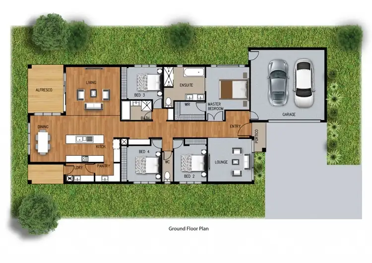 Floorplan of Homely house listing, 25 Alexandra Mews, Langwarrin VIC 3910