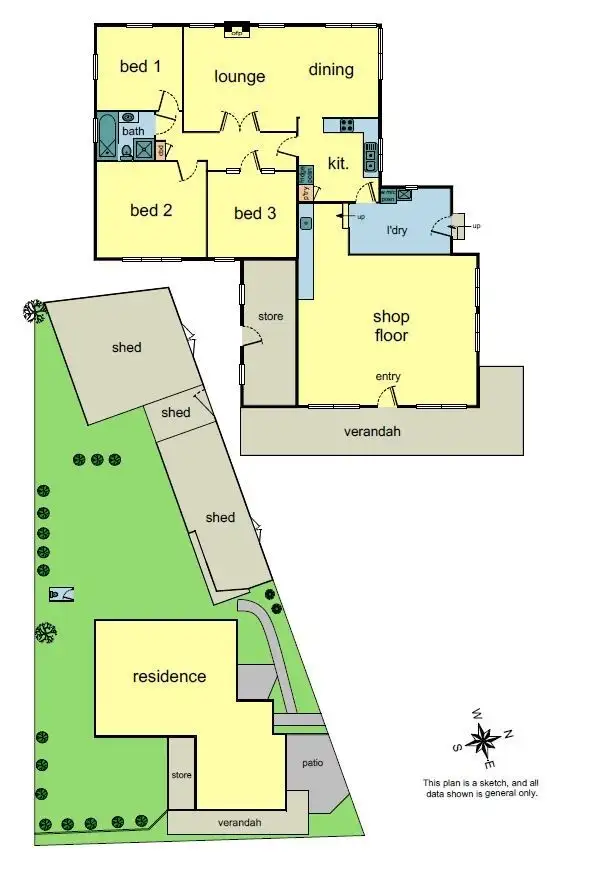 Floorplan of Homely house listing, 486 Ringwood-Warrandyte Road, Warrandyte VIC 3113