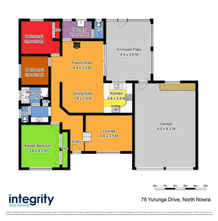 Floorplan of Homely house listing, 78 Yurunga Drive, North Nowra NSW 2541