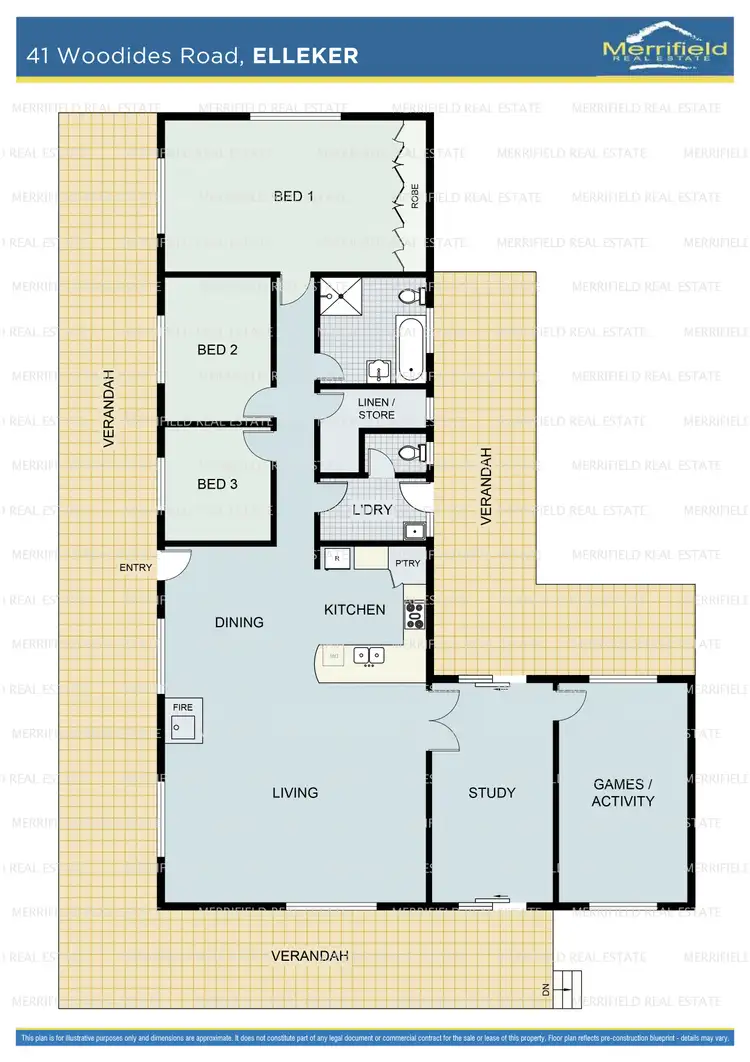 Floorplan of Homely house listing, 41 Woodides Road, Elleker WA 6330
