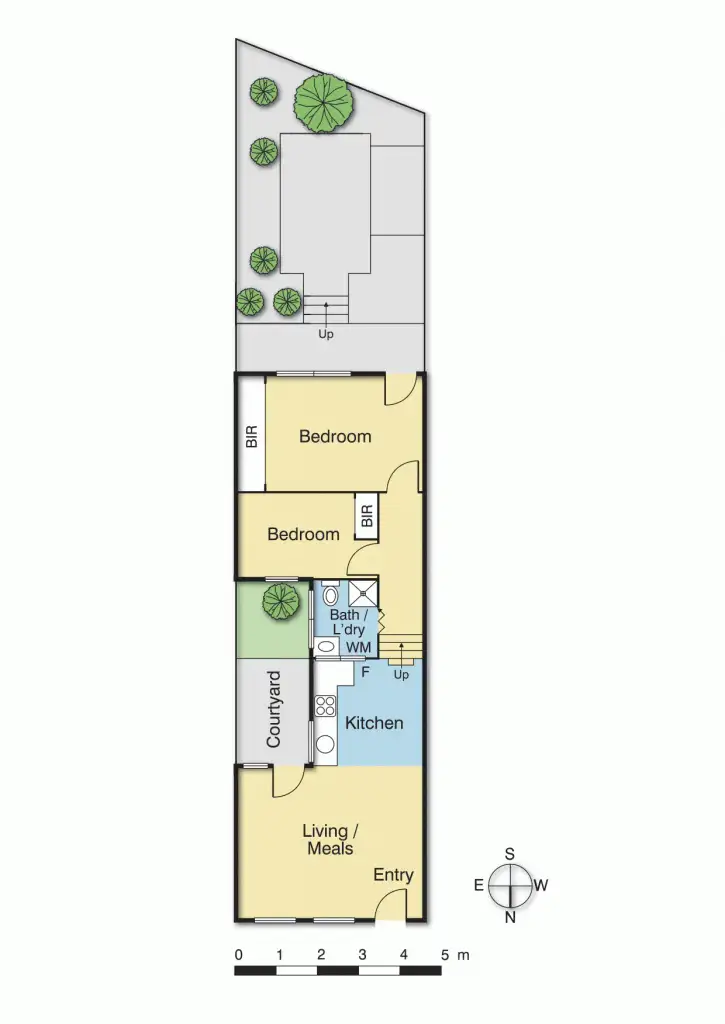 Floorplan of Homely unit listing, 5/201 Main Road, Lower Plenty VIC 3093