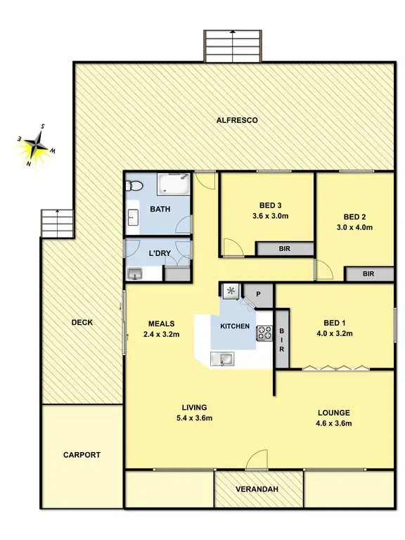 Floorplan of Homely house listing, 71 Strathmore Drive, Jan Juc VIC 3228