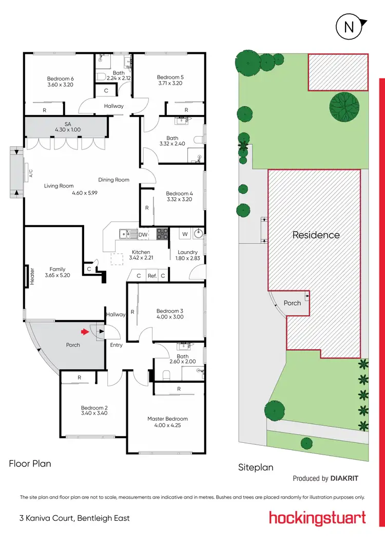 Floorplan of Homely house listing, 3 Kaniva Court, Bentleigh East VIC 3165