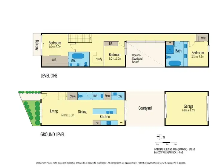 Floorplan of Homely townhouse listing, 4/38 Walker Street, Parkville VIC 3052