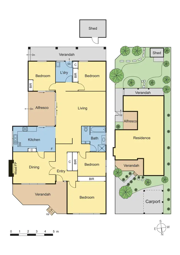 Floorplan of Homely house listing, 1/8 Stanley Avenue, Eltham VIC 3095