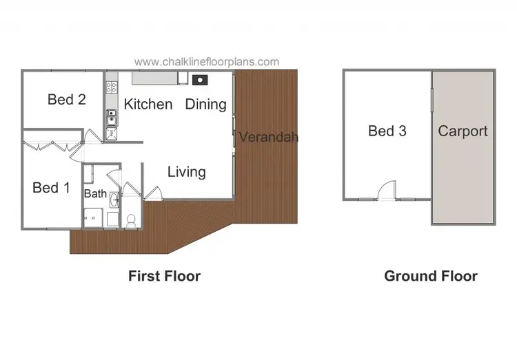 Floorplan of Homely house listing, 6 Song Bird Way, Goughs Bay VIC 3723