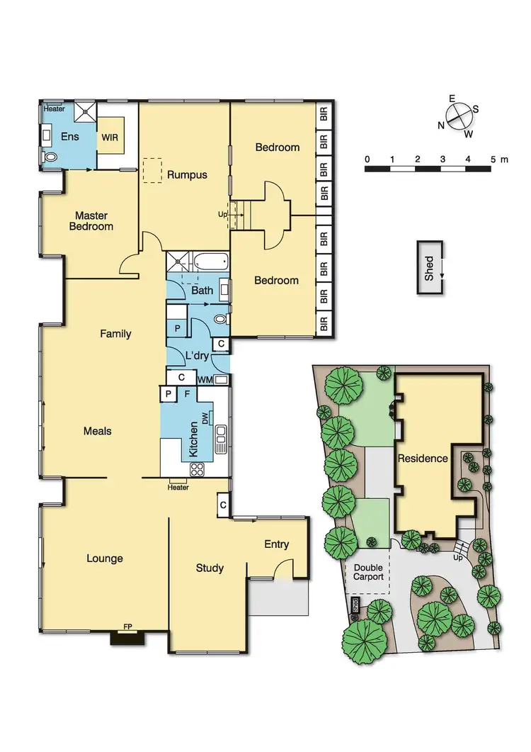 Floorplan of Homely house listing, 210 Ryans Road, Eltham North VIC 3095