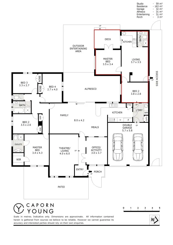 Floorplan of Homely house listing, 21 Congdon Way, Booragoon WA 6154