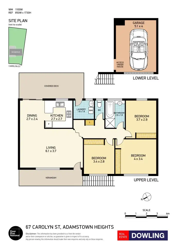 Floorplan of Homely house listing, 67 Carolyn Street, Adamstown Heights NSW 2289