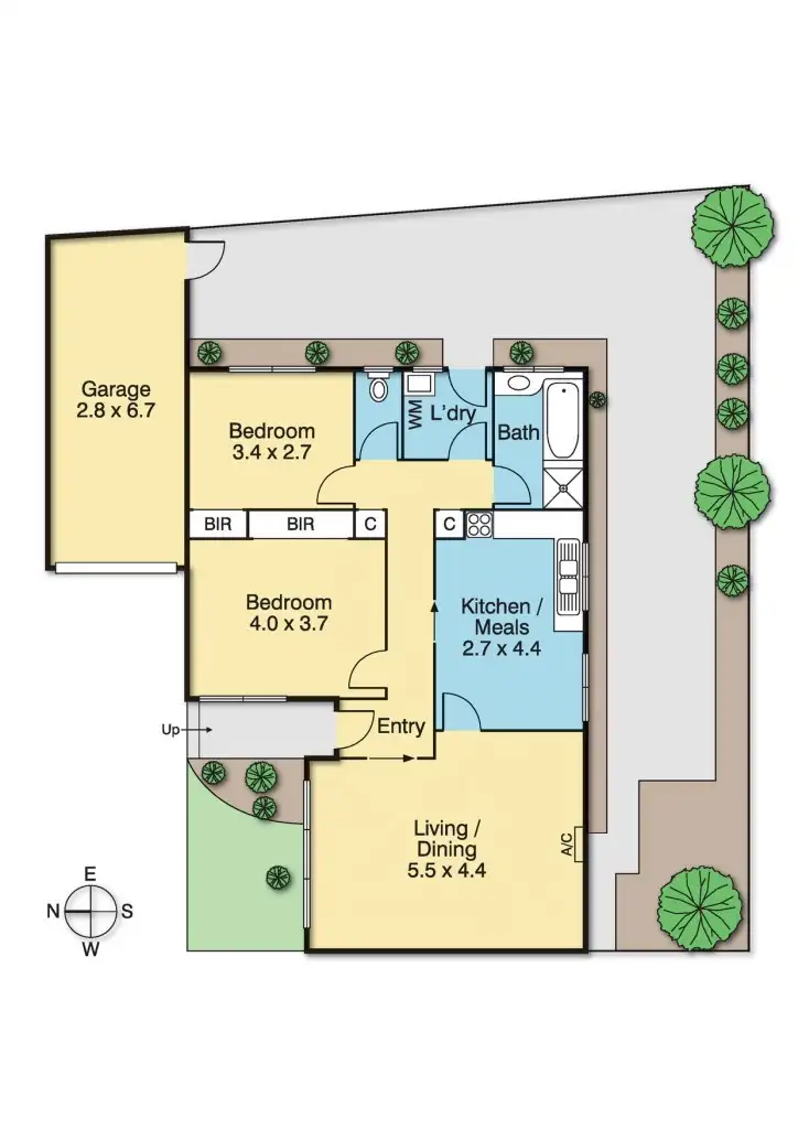 Floorplan of Homely unit listing, 3/29 Arlington Street, Ringwood VIC 3134